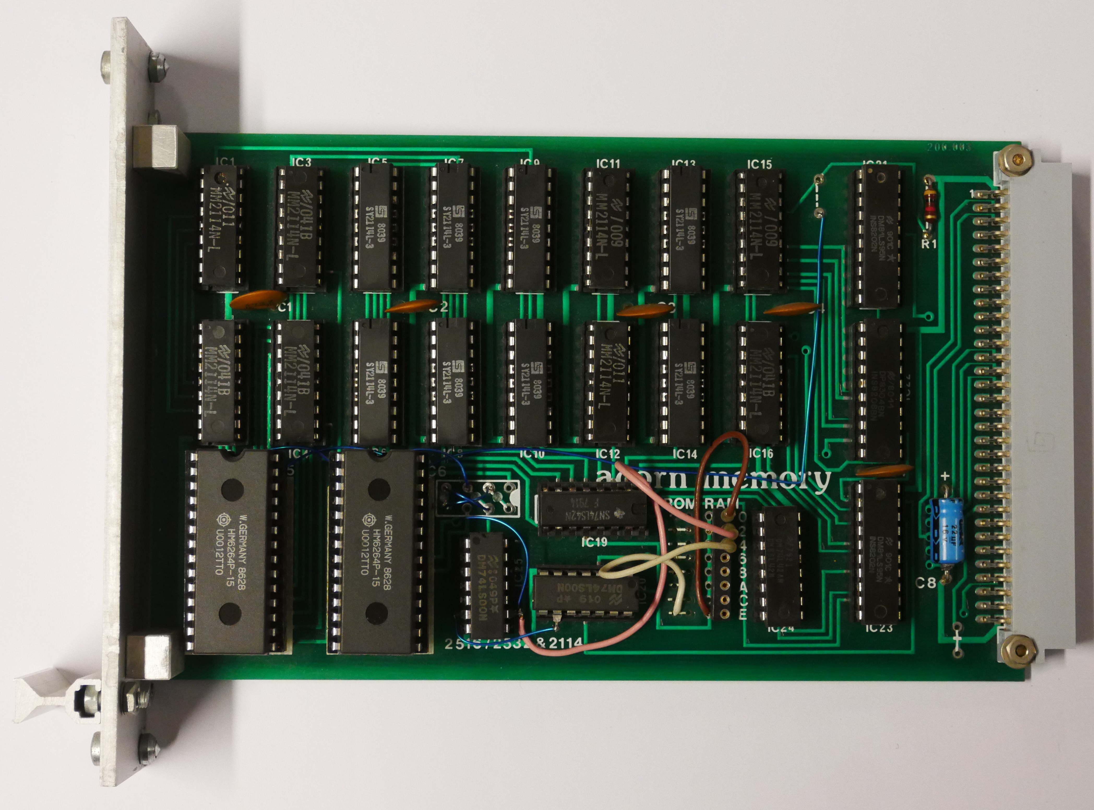 Acorn System 8K RAM 8K / ROM Board PCB Issue 3
